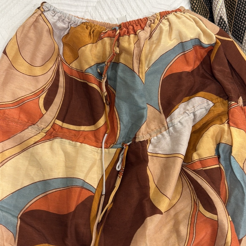 SIR the label Multi-Color Abstract Print Maxi Skirt - Picture 7 of 7